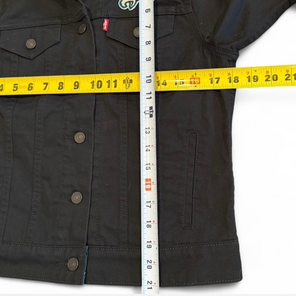 NWT LEVIS NFL Philadelphia EAGLES Denim Jacket SMALL - Picture 5 of 7